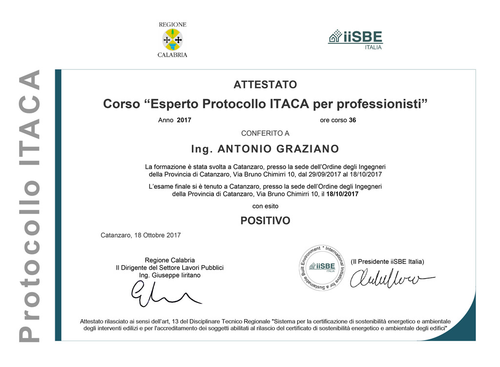 Protocollo ITACA